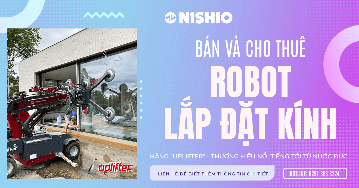 BÁN VÀ CHO THUÊ ROBOT LẮP ĐẶT KÍNH