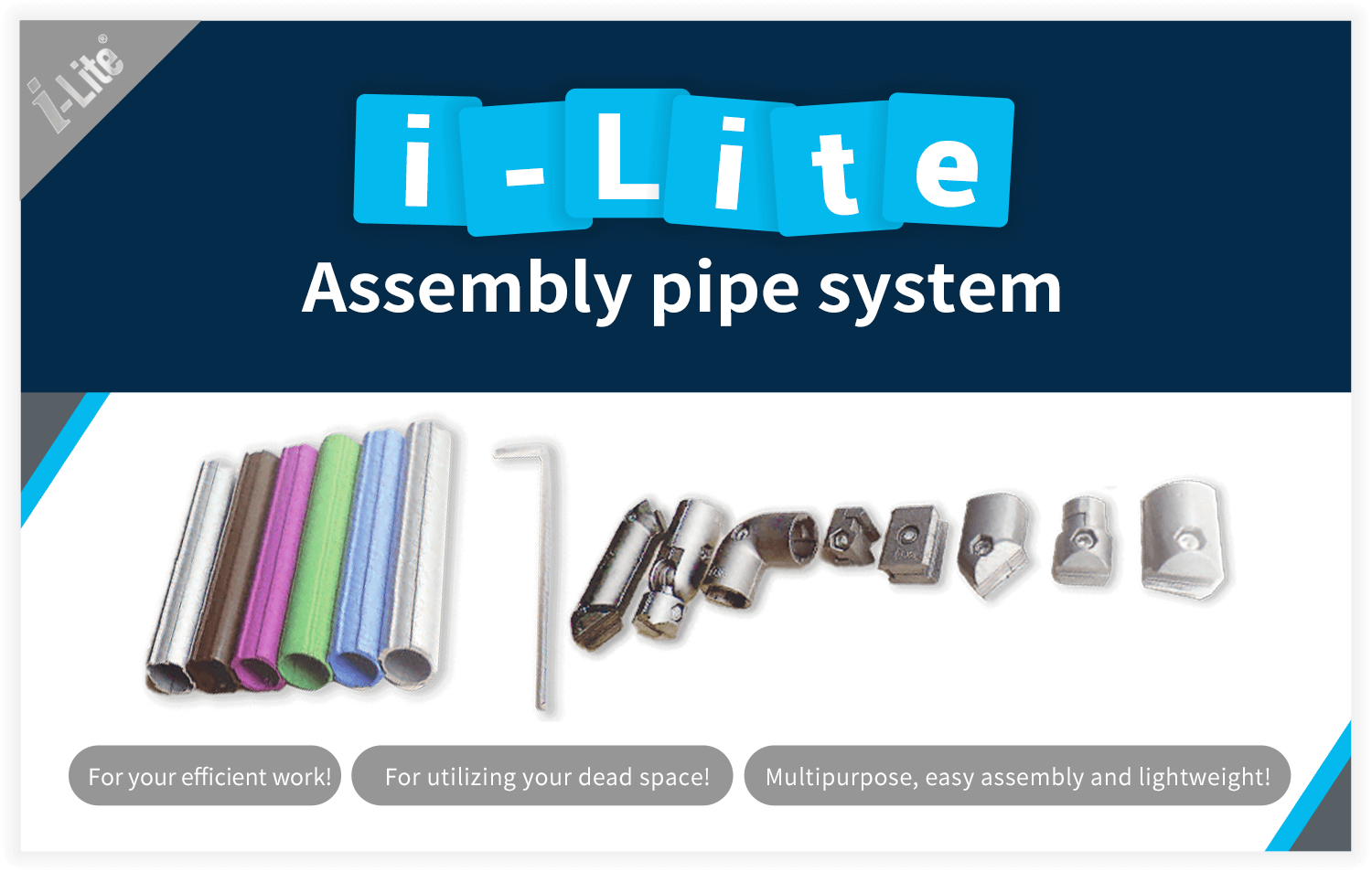 i-Lite - Assembly pipe system