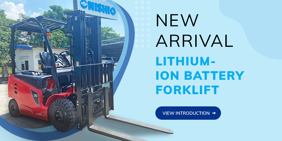 NEW ARRIVAL LITHIUM-ION BATTERY FORKLIFT