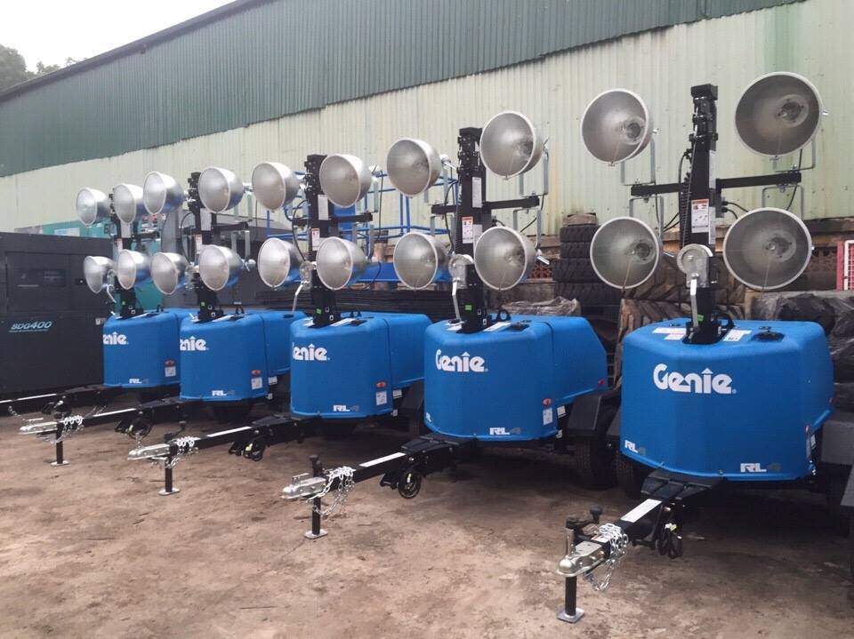 New light towers (RL4) arrived to Nishio Viet Nam