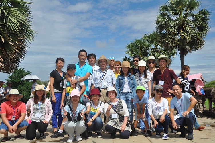 Du lịch Combodia 2016 - Khám phá đền Angkor Wat cùng các thành viên Nishio