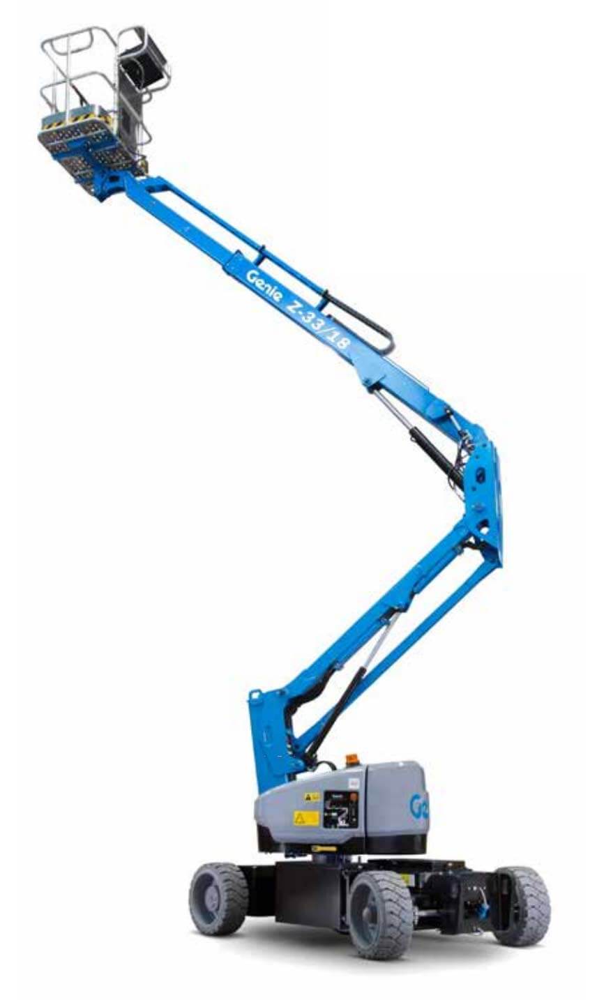 ブームリフト<br>（バッテリー屈伸式)