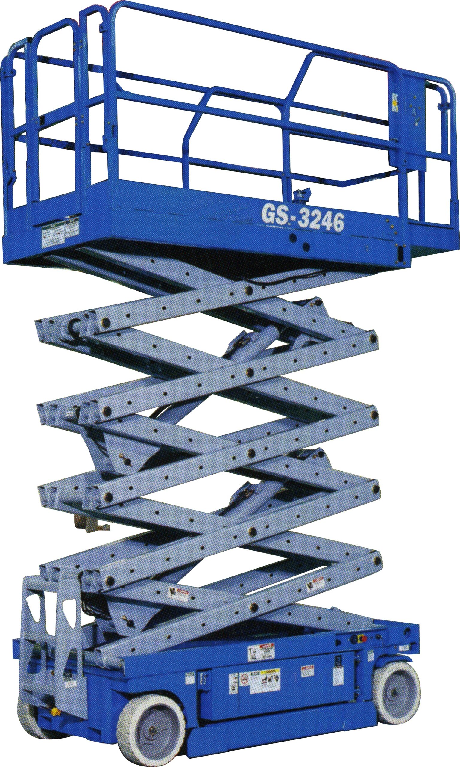 Xe Nâng Người Cắt Kéo Tự Hành (Điện)