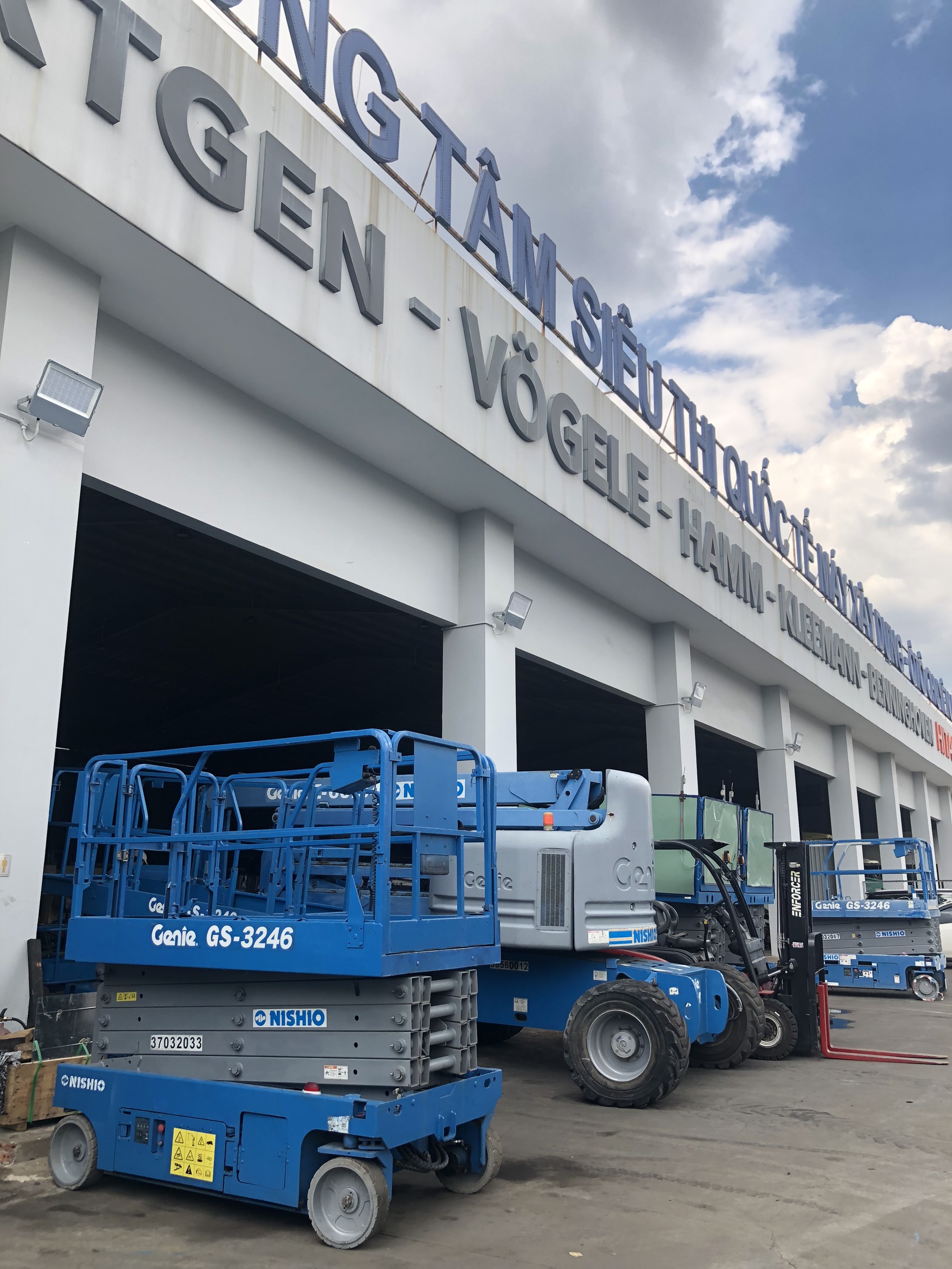 NISHIO HO CHI MINH 사무소 및 장비 센터가 위치를 변경했습니다!