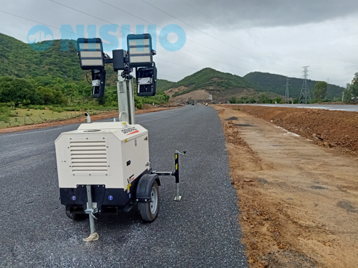 Vtevo Lighting Towerの活用例(ベトナム南北高速道路プロジェクト)