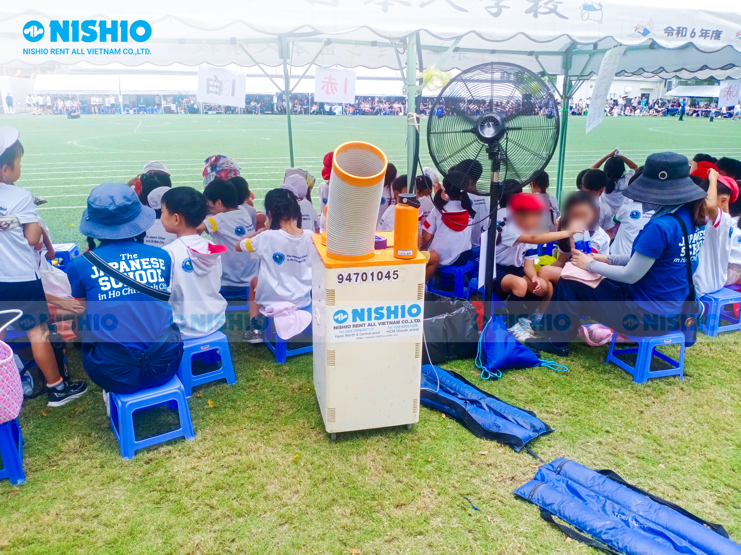 A Spot Cooler of NISHIO at Japanese School (D7, HCMC)