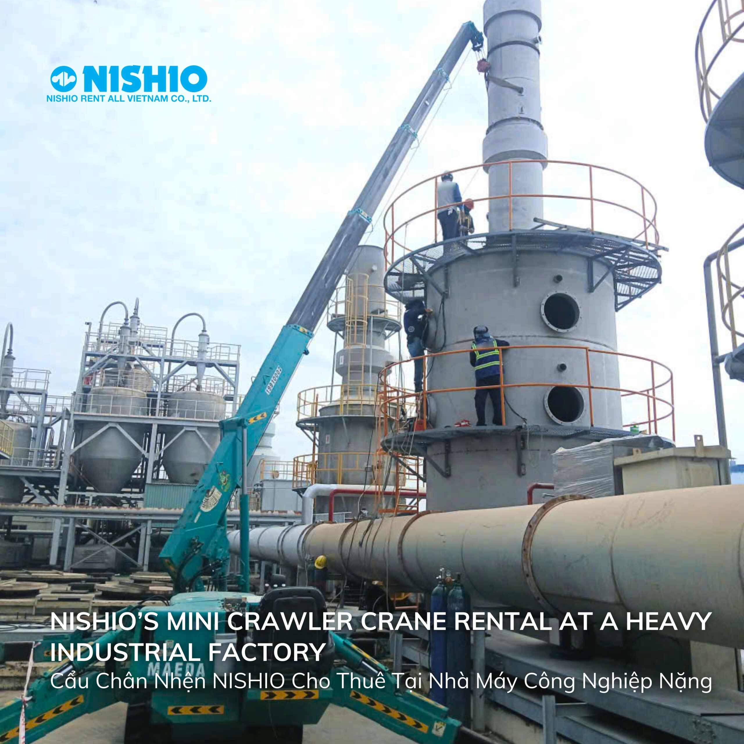 Ảnh: Dự án tại nhà máy công nghiệp nặng