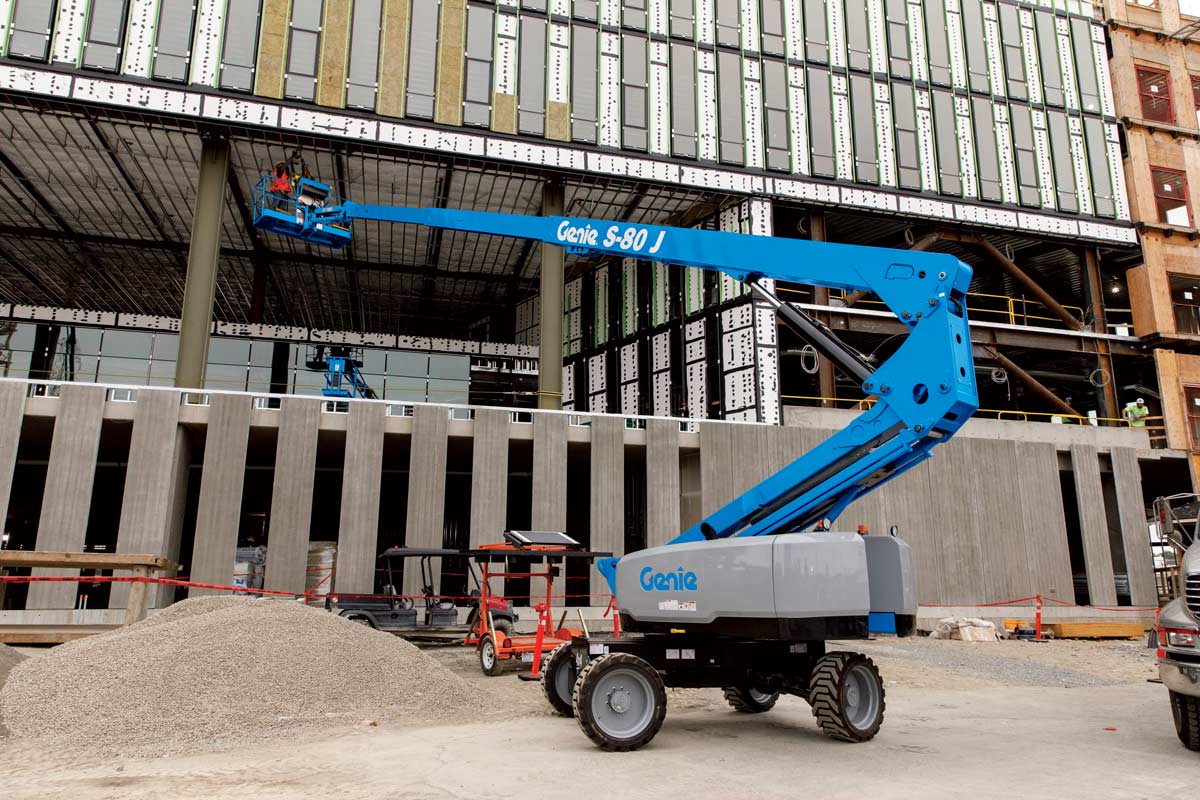 Xe Nâng Người Boom Lift Cần Thẳng 26.51m S-80 J