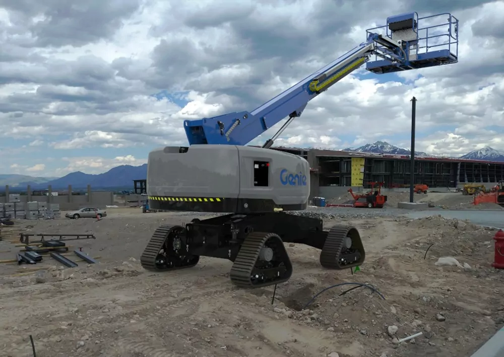 Xe Nâng Người Boom Lift Cần Thẳng 14.09m S-40 TraX
