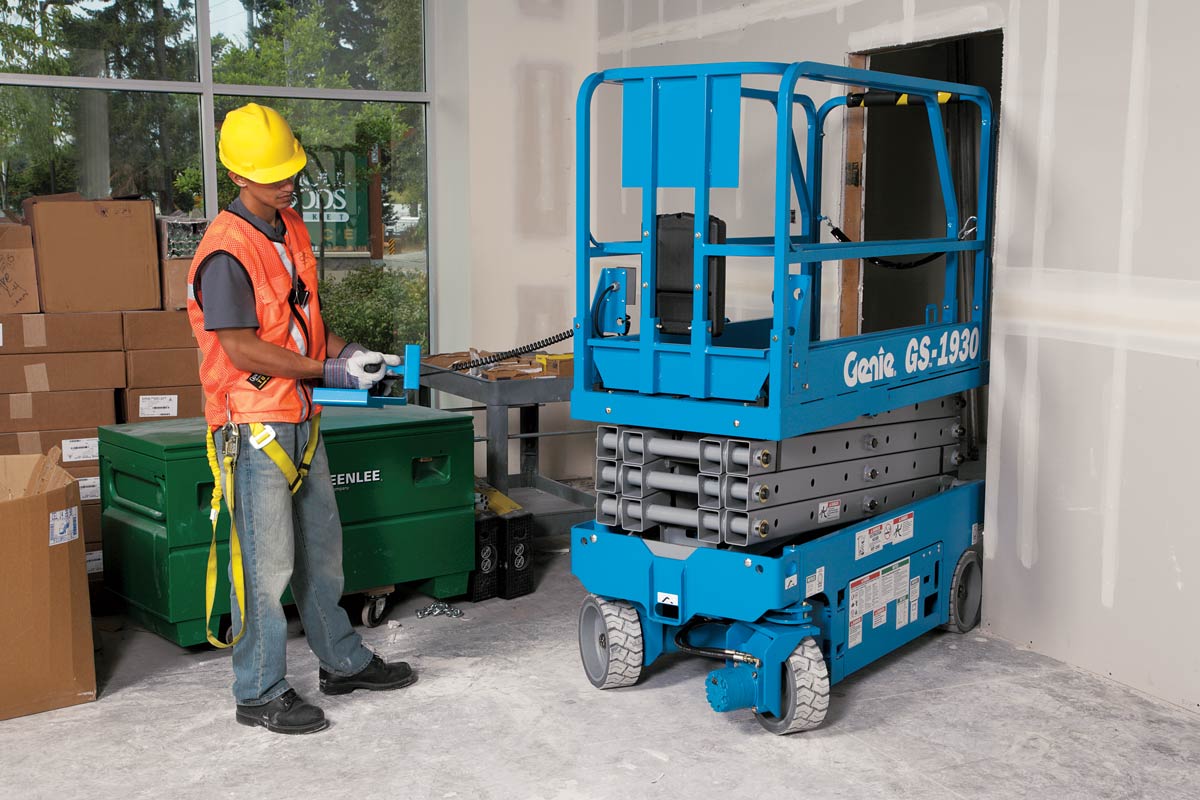 Genie Scissor Lifts with a Compact and Flexible Design