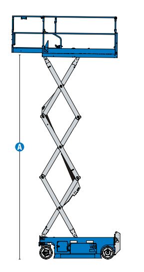 Scissor Lift 9.96m<br>GS-2646 E-Drive