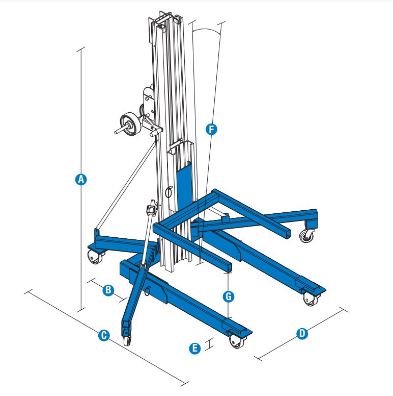 Hand Lifter 6.46m SLA-20