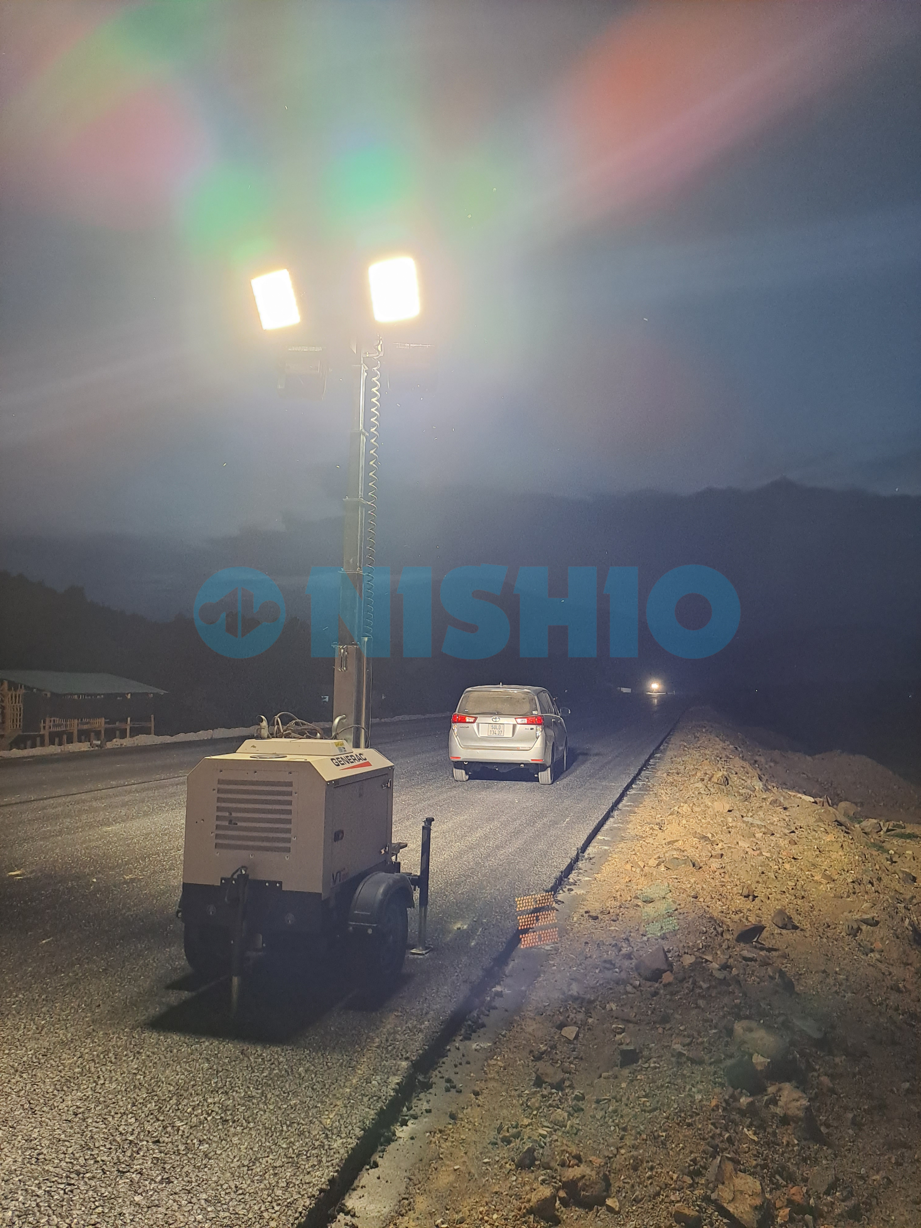 VTevo tại một công trường xây dựng