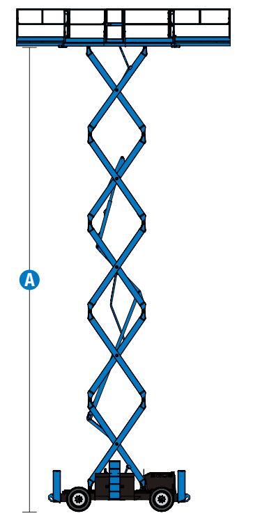Scissor Lift 18.15m<br>GS-5390