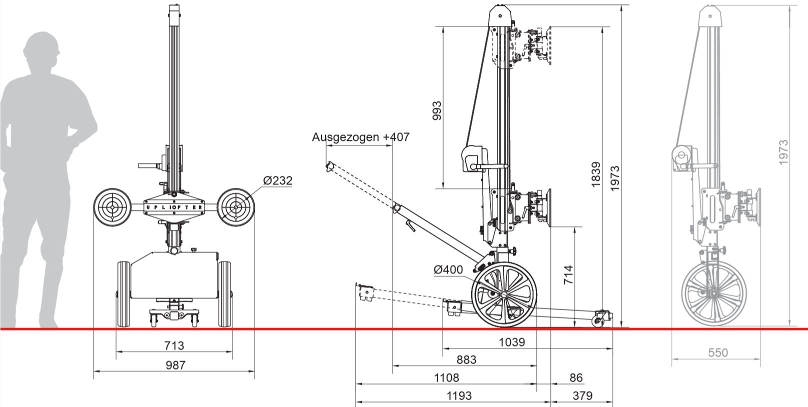 Glassworker UPT150 (150kg)