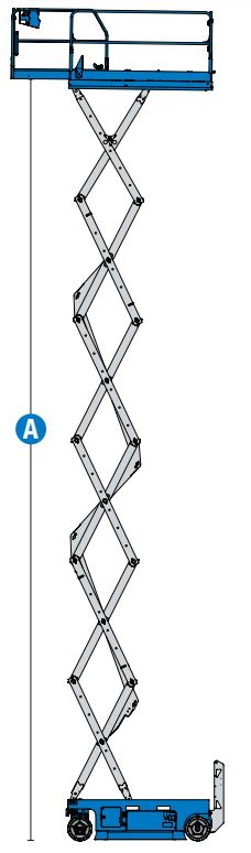 Scissor Lift 13.94m<br>GS-4046 E-Drive
