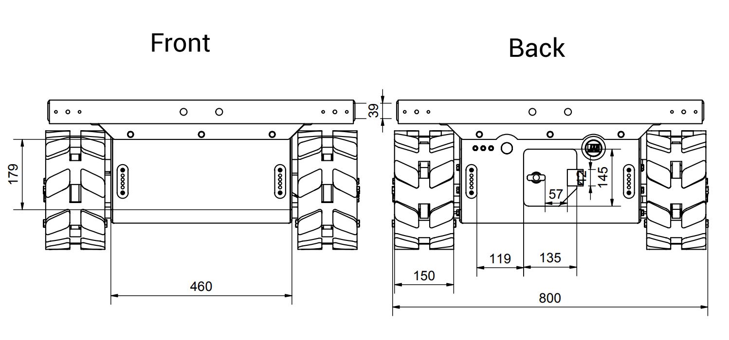 Robot Di Chuyển Hàng Hóa UPM1225 (1225kg)