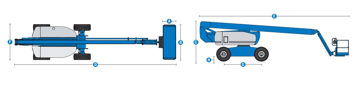 Articulating Boom Lift 25.77m Z-80/60