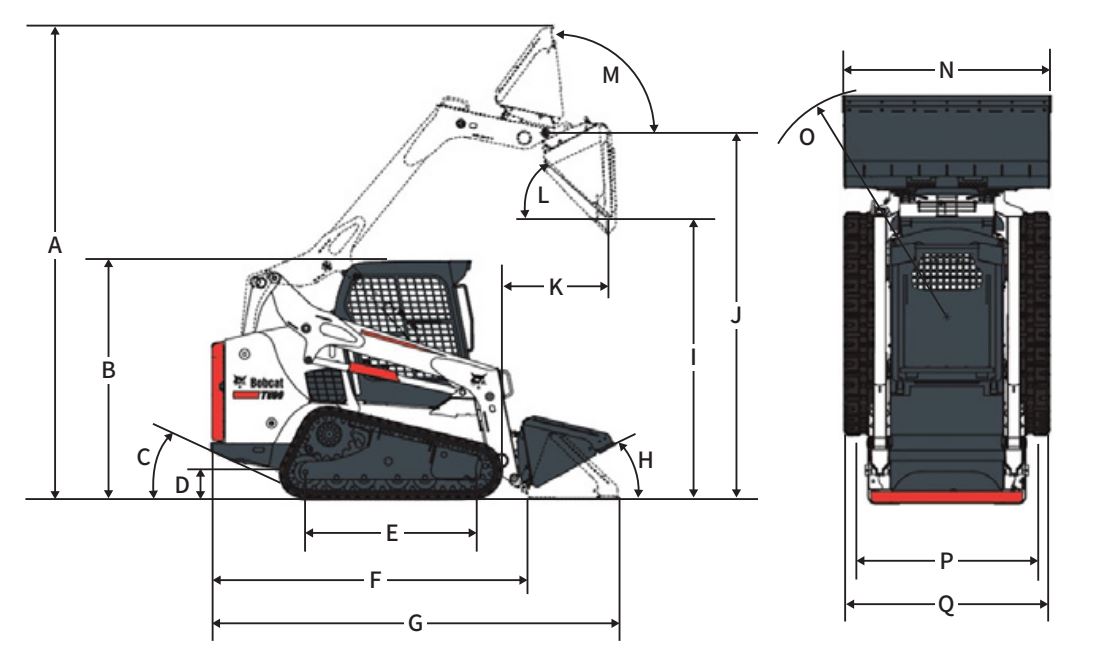 Compact Track Loader T590 (990 kg)
