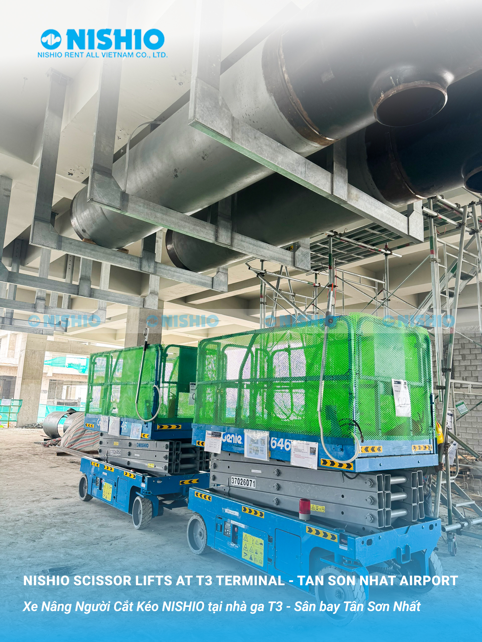 NISHIO Scissor Lift at T3