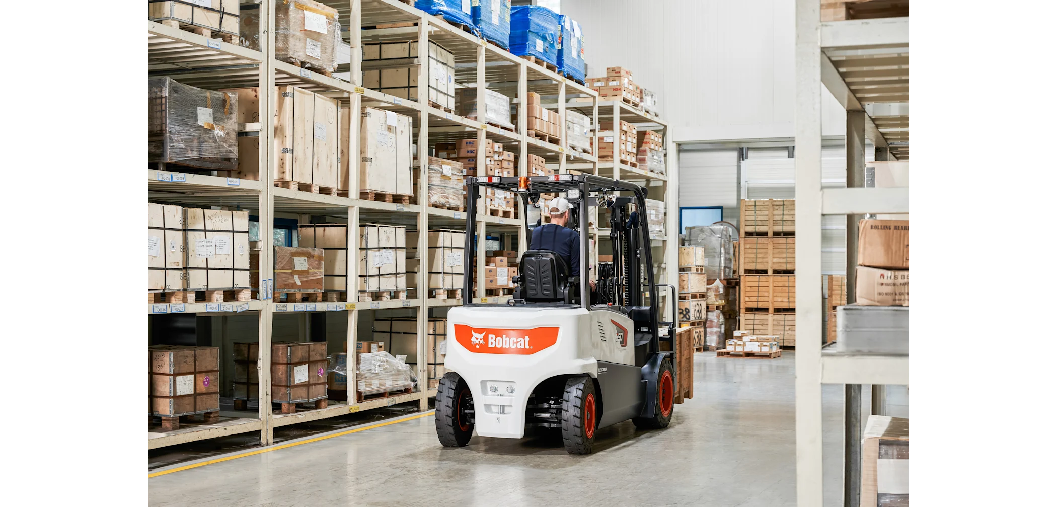 Xe Nâng Hàng Điện Ngồi Lái 4-5 tấn