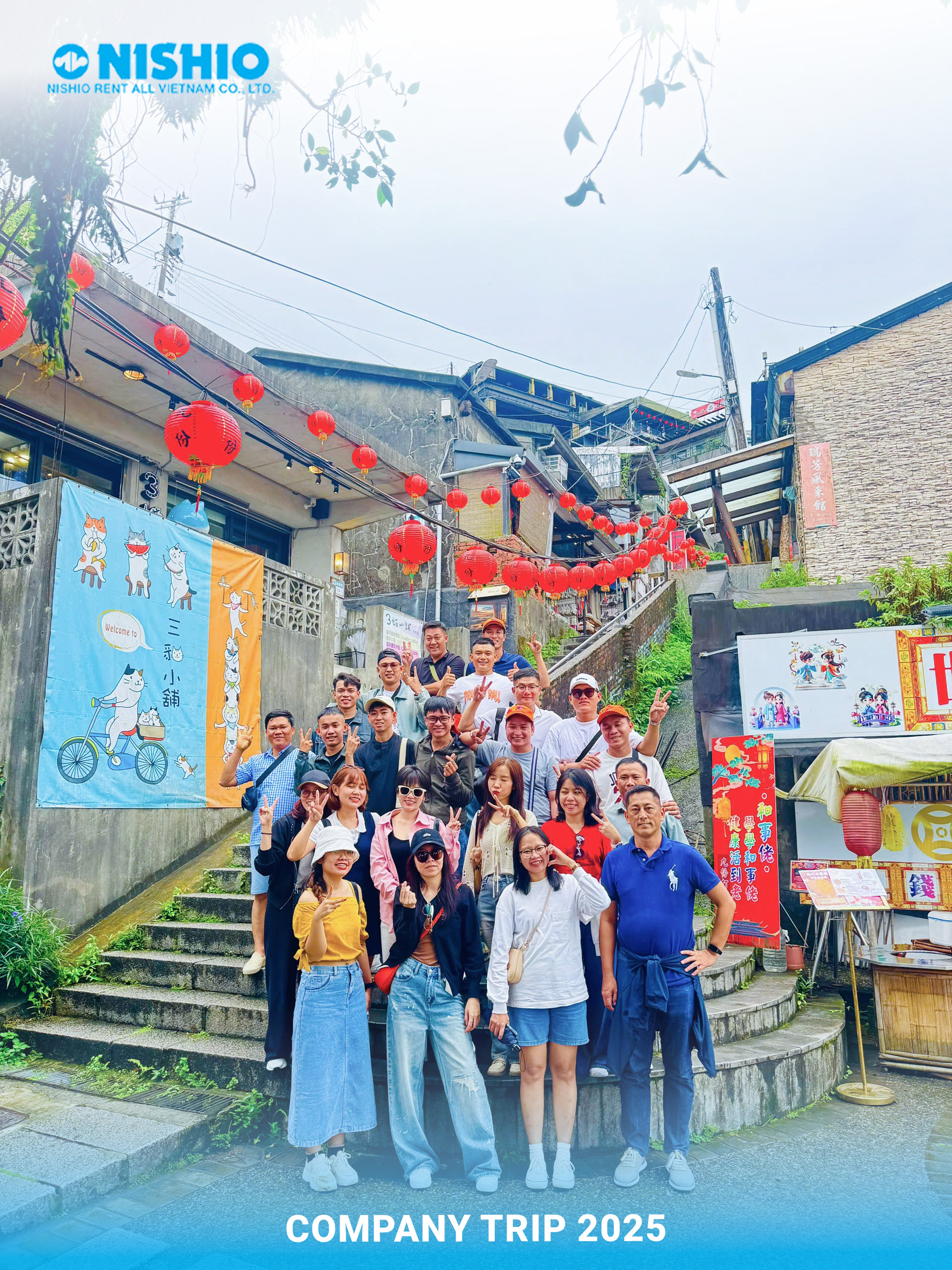 NISHIO at Jiufen Old Street