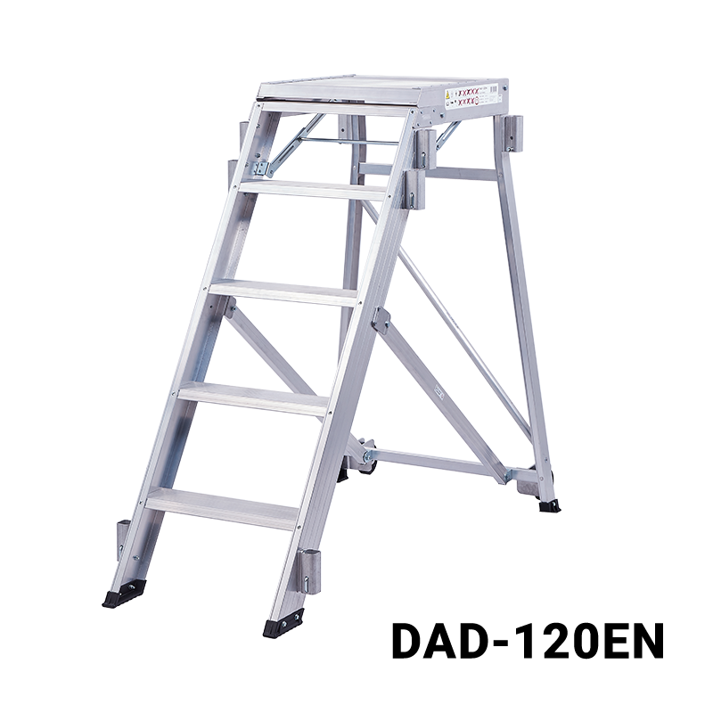 Thang Nhôm Bệ Đứng Có Tay Vịn (1~2m Sàn)