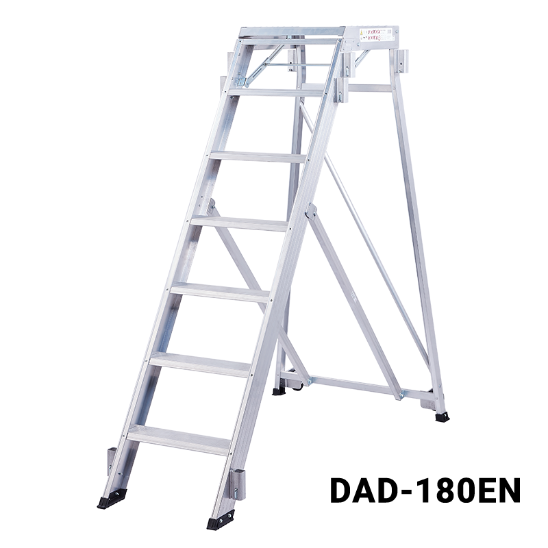 Thang Nhôm Bệ Đứng Có Tay Vịn (1~2m Sàn)