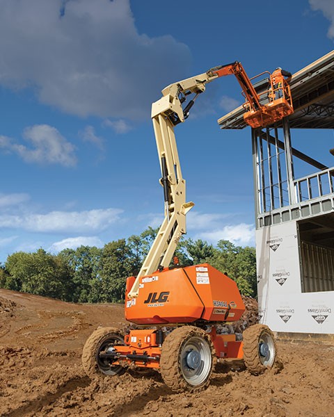 Xe Nâng Người Boom Lift Cần Gập 12.33m H340AJ