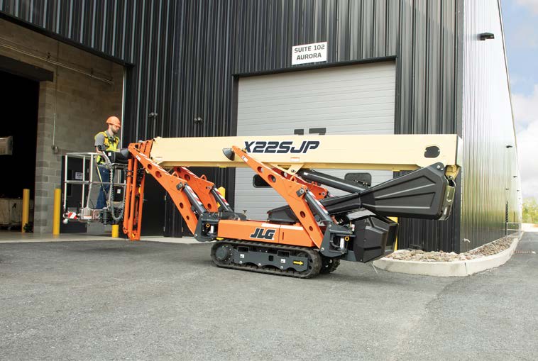 Xe Nâng Người Chân Nhện Cần Thẳng 22m X22SJP