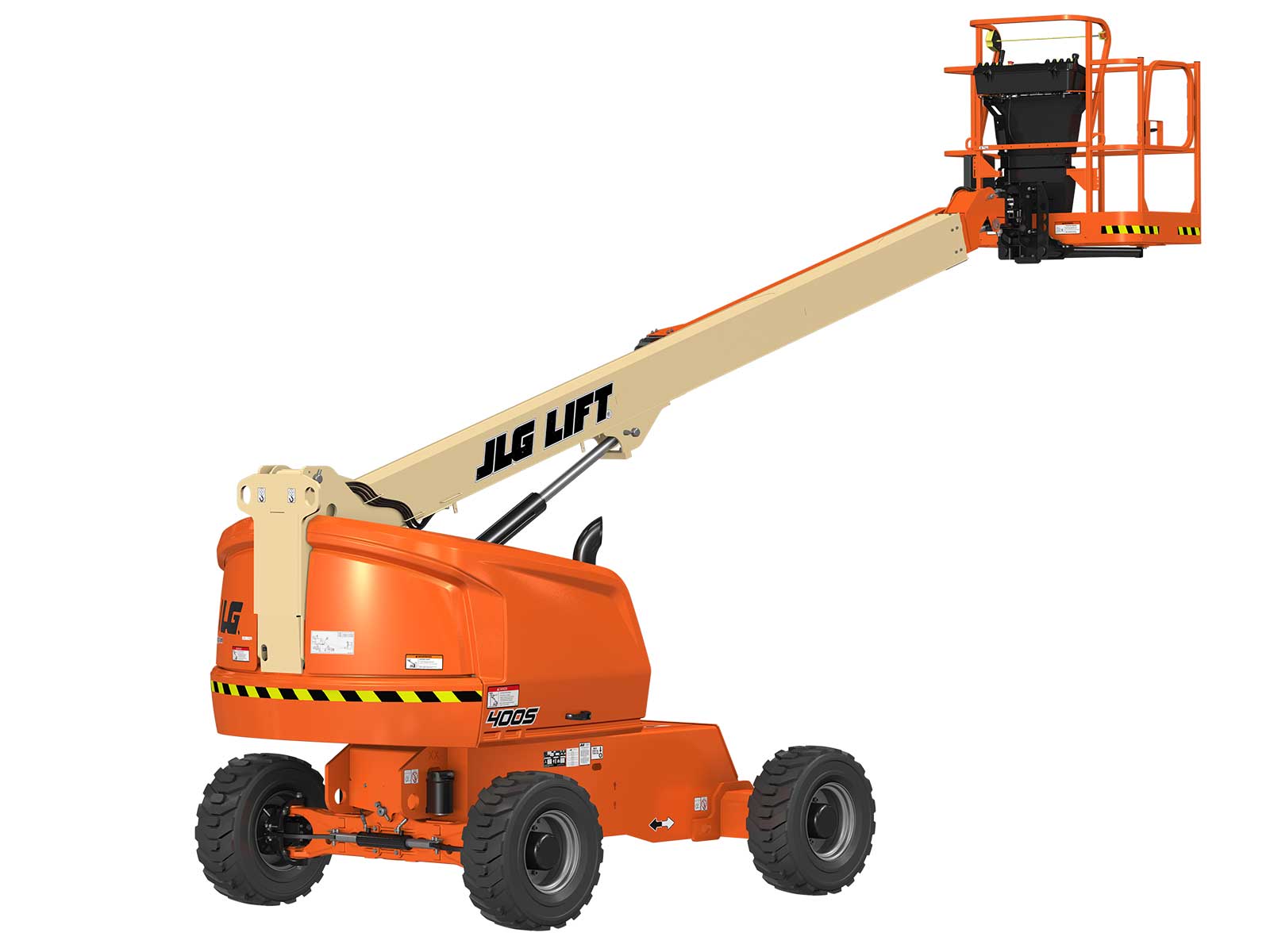 Xe Nâng Người Boom Lift Cần Thẳng 14.19m 400S