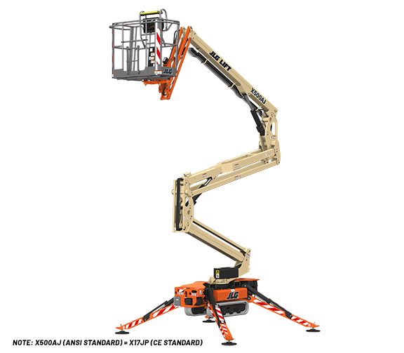 Xe Nâng Người Chân Nhện Cần Gập 16.96m X17JP