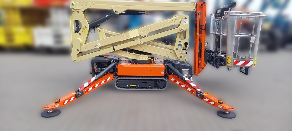 Xe Nâng Người Chân Nhện Cần Gập 15.3m X15JP