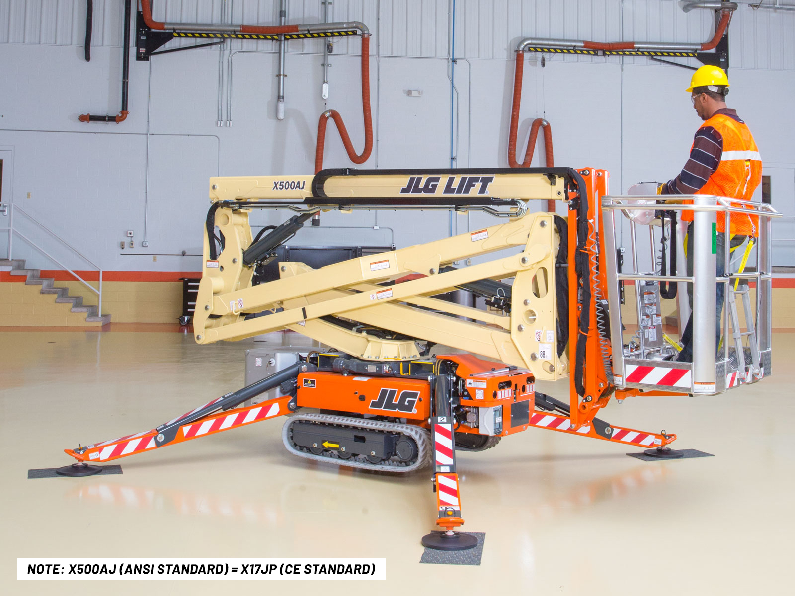 Compact Crawler Boom Lift 16.96m X17JP