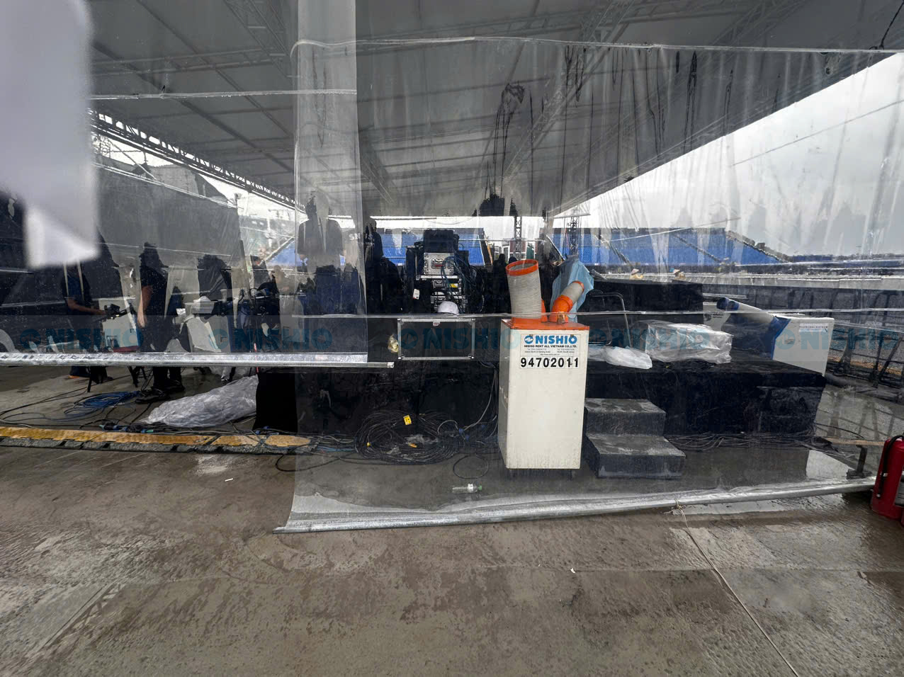 NISHIO는 하노이에서 열리는 “G-DRAGON 2025 WORLD TOUR”에 Spot Cooler를 제공하고 있습니다