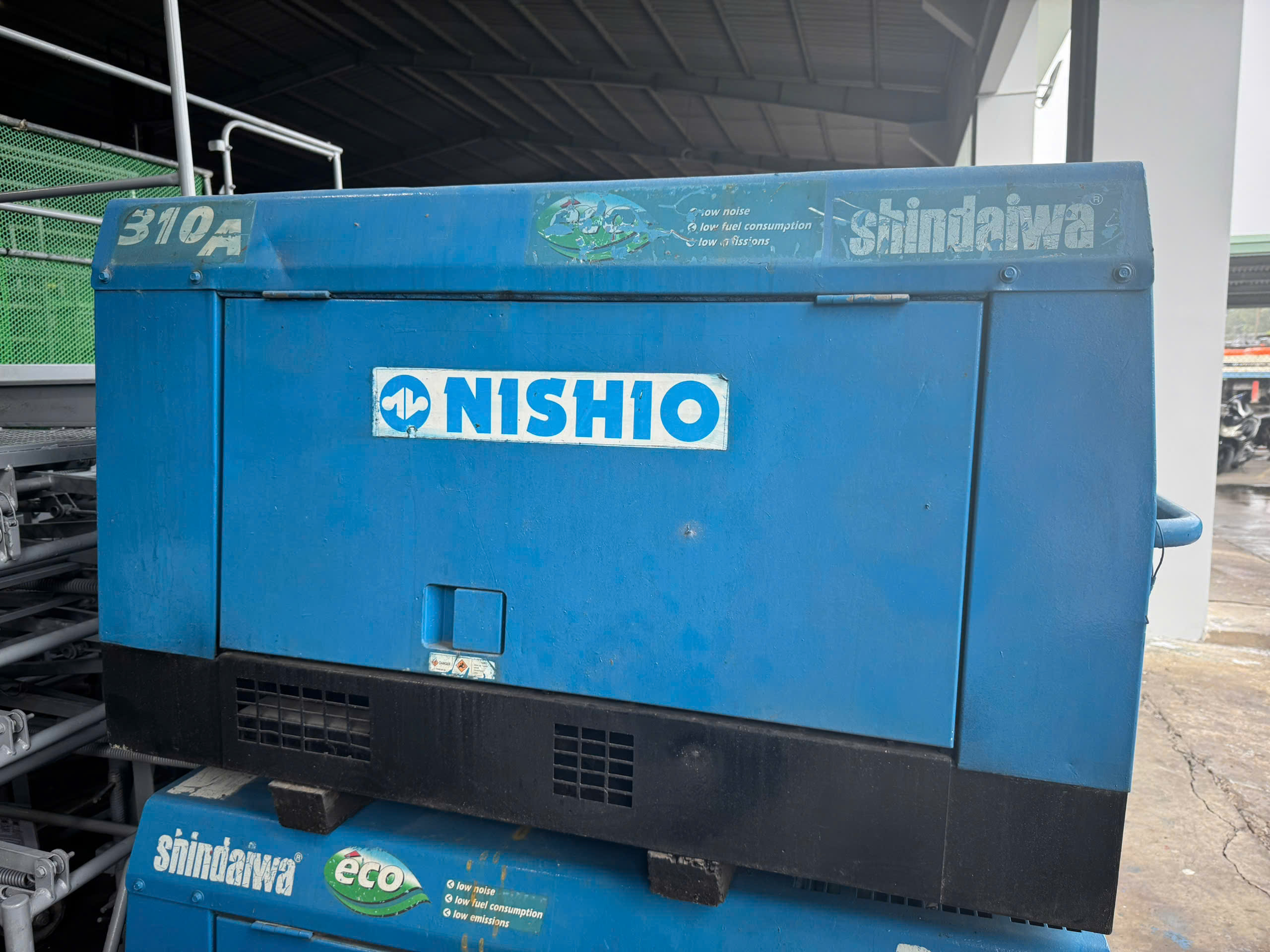 USED GENERATOR 9.9kVA SHINDAIWA DGW310MC