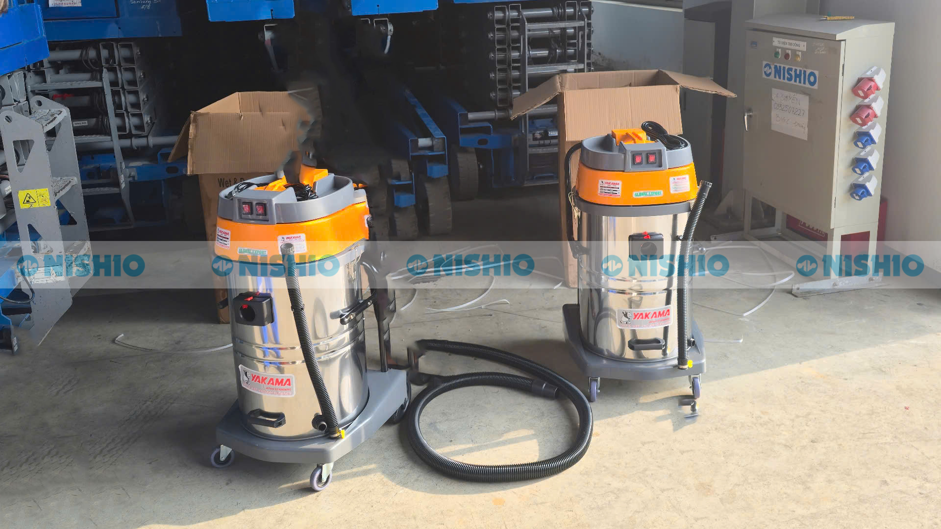 Hình ảnh: Máy Hút Bụi Khô Và Ướt YAKAMA tại kho NISHIO