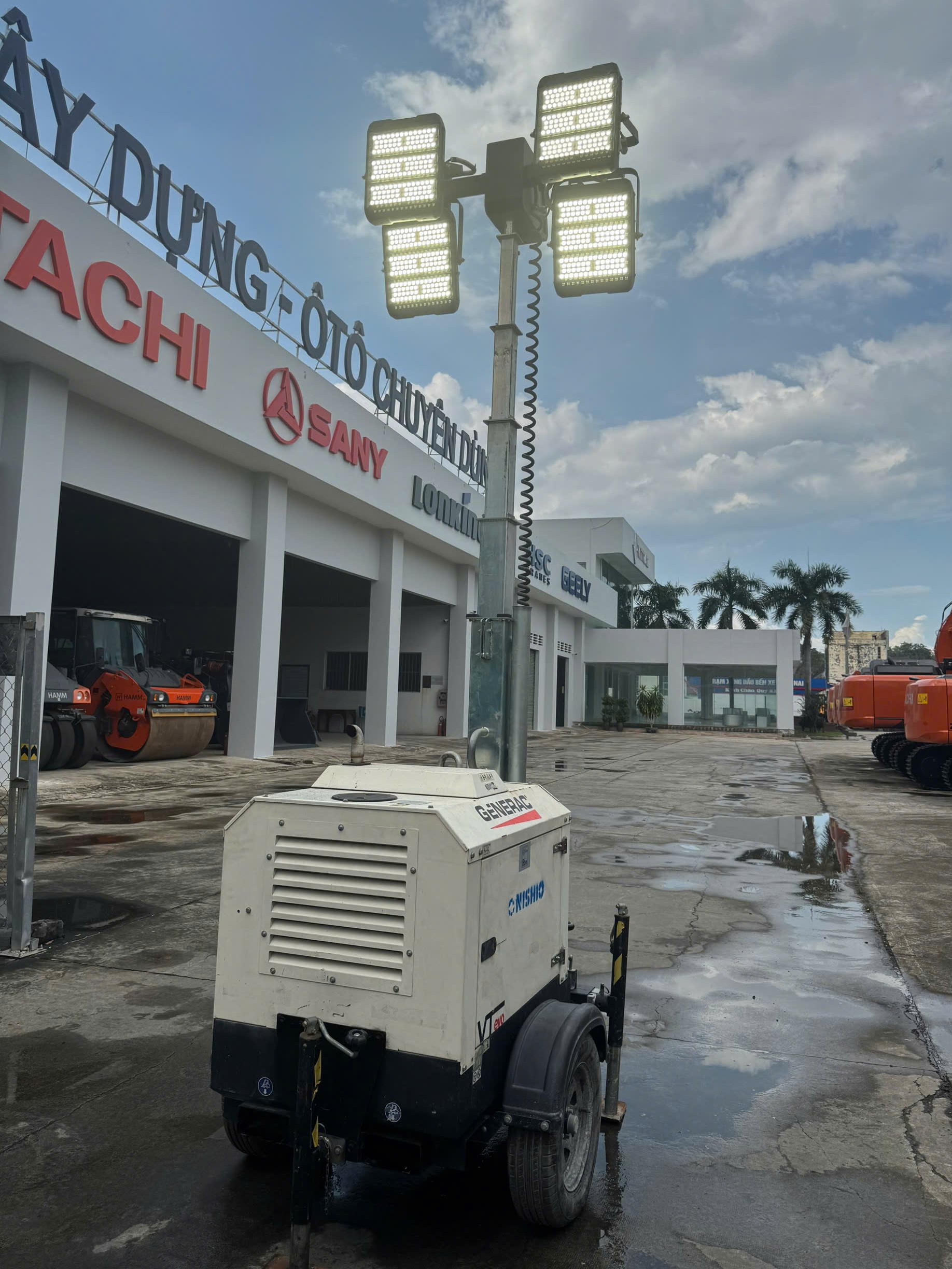 USED LIGHTING TOWER GENERAC MOBILE VTEVO Y2