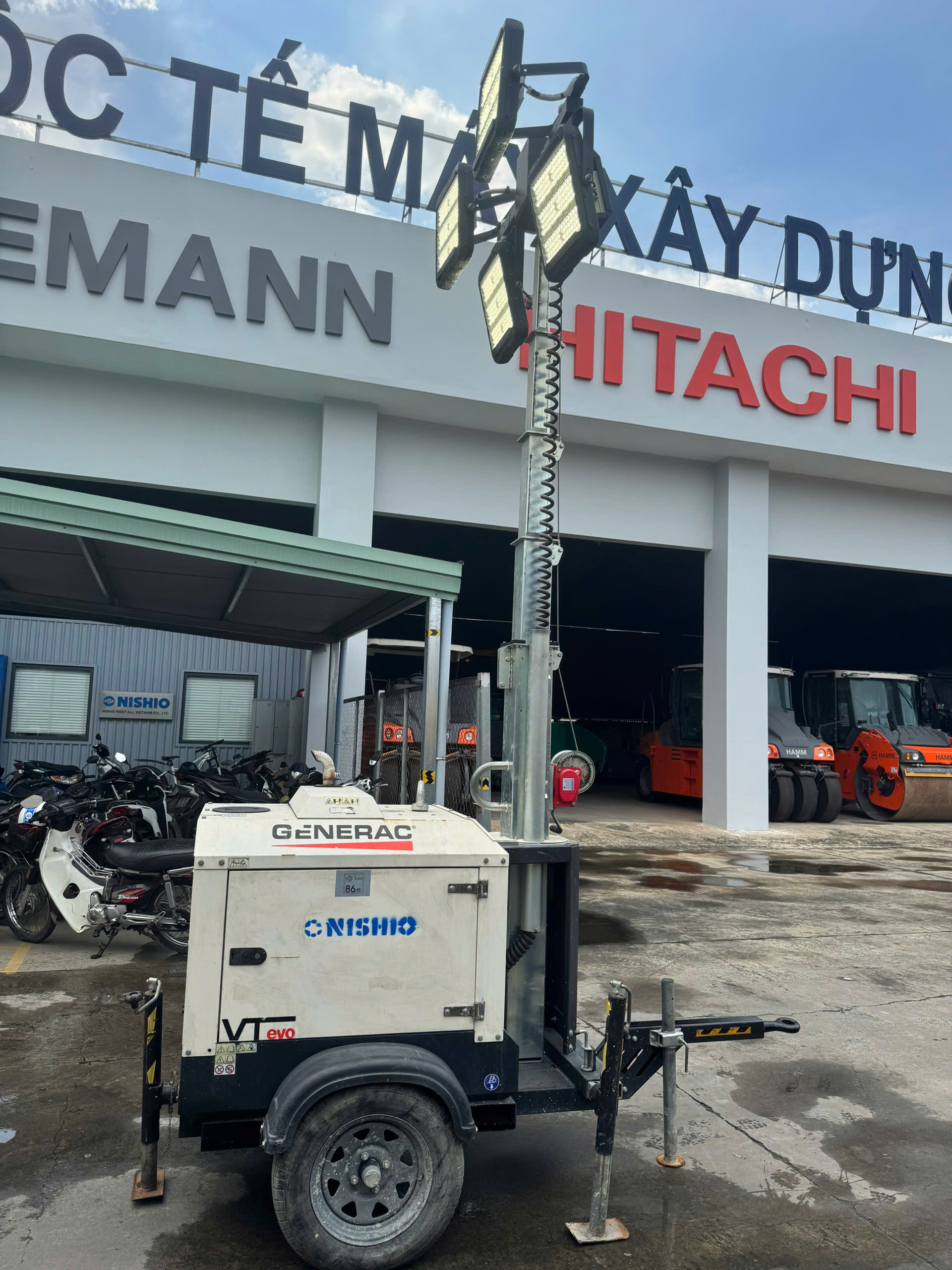 USED LIGHTING TOWER GENERAC MOBILE VTEVO Y2