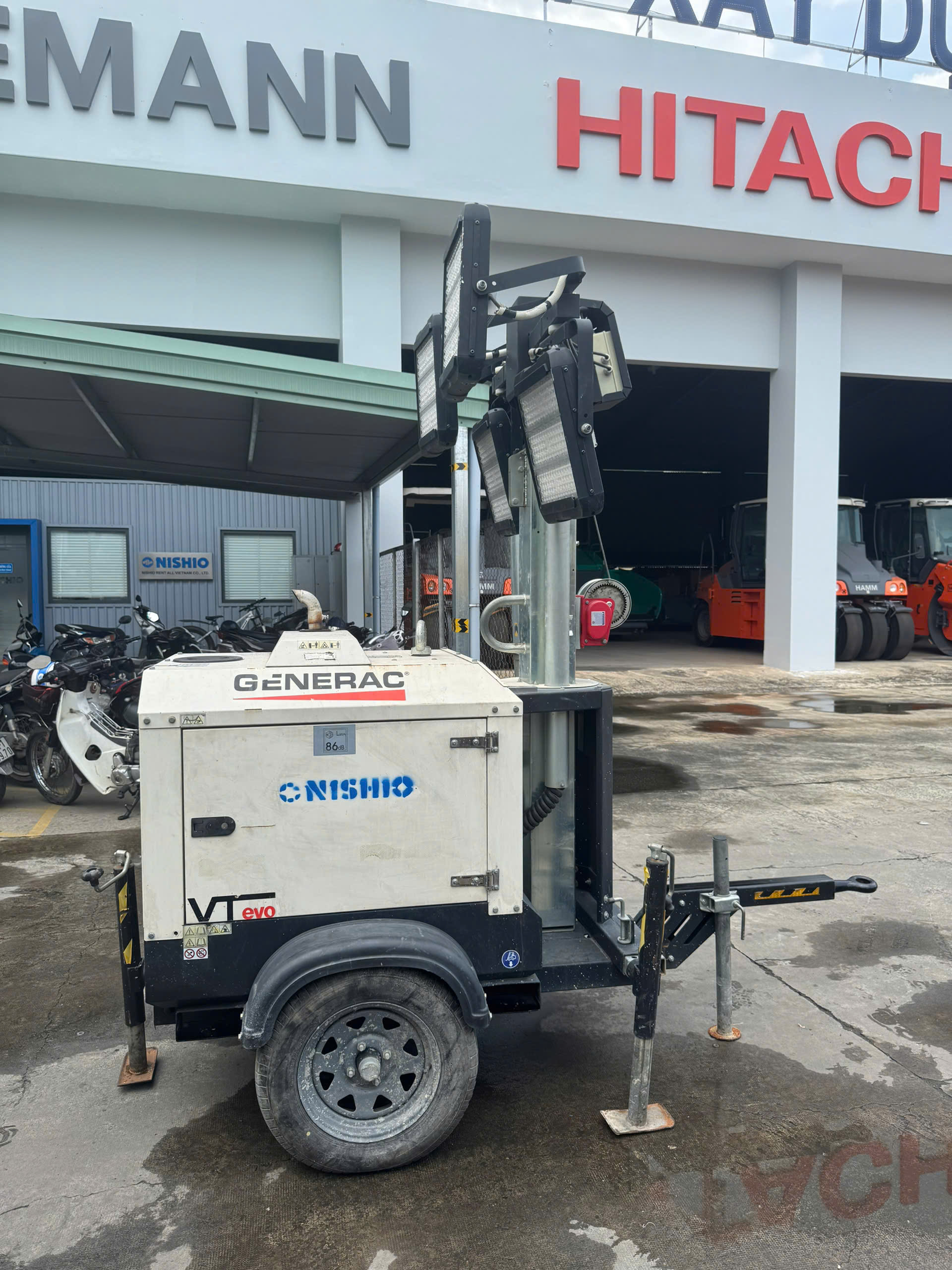 USED LIGHTING TOWER GENERAC MOBILE VTEVO Y2
