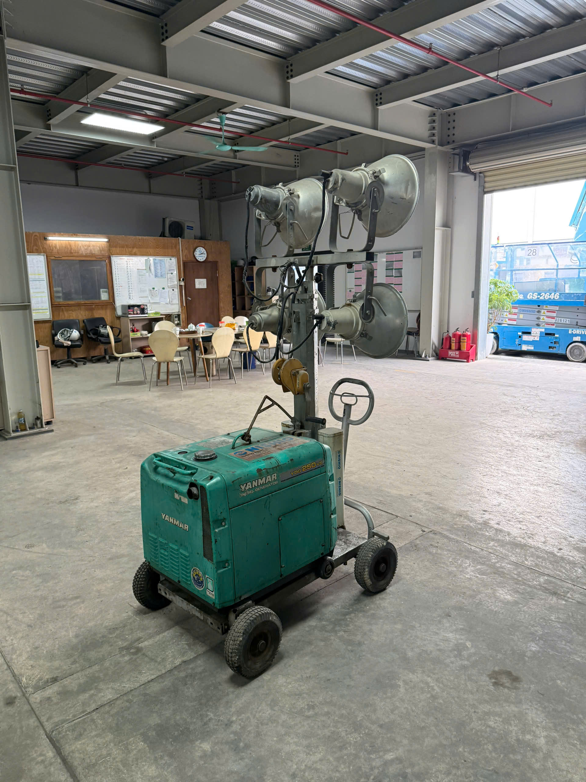 USED METAL HALIDE TOWER NISHIO NTC46W-M