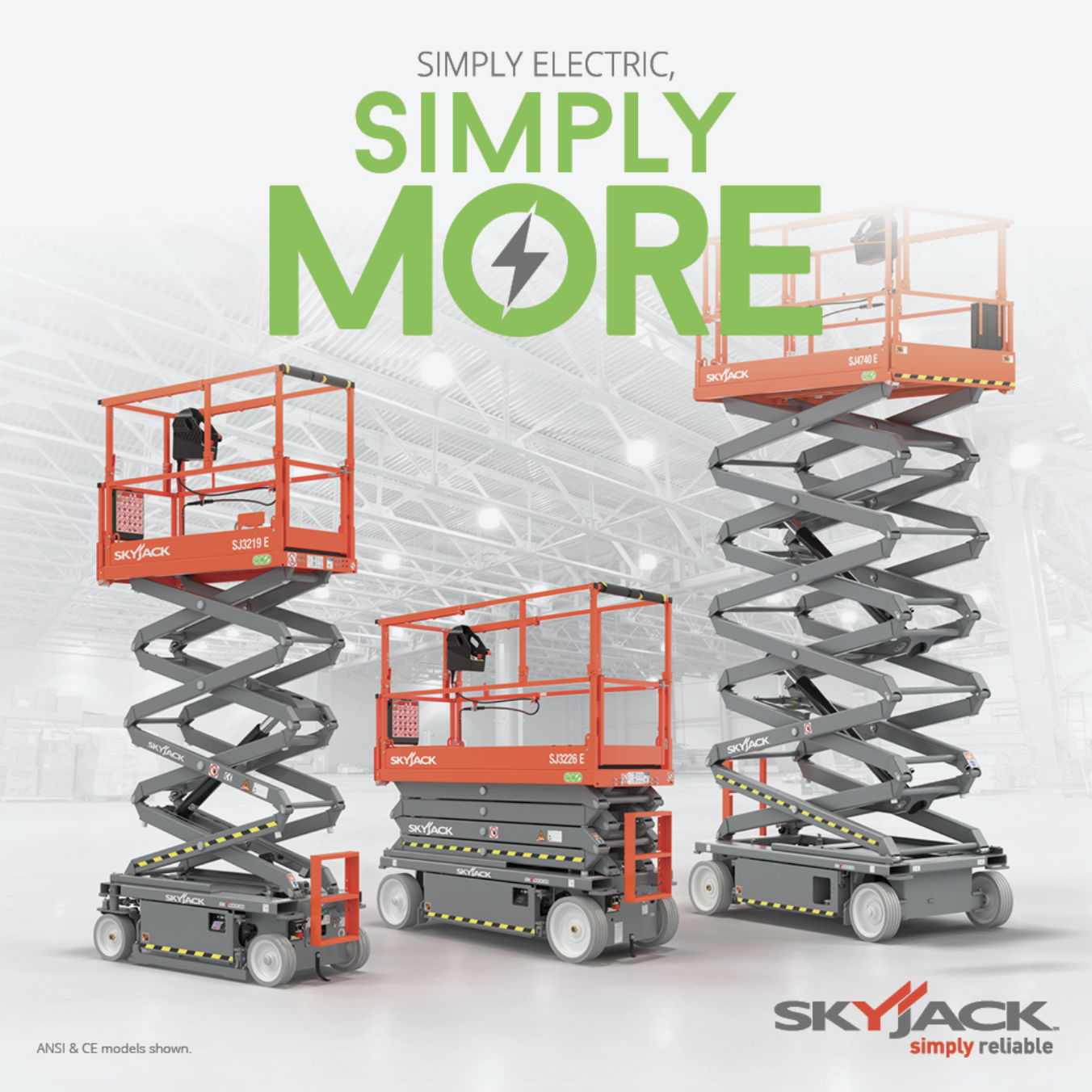 Công Nghệ SKYCODED™ Trên Xe Nâng Người Cắt Kéo SKYJACK